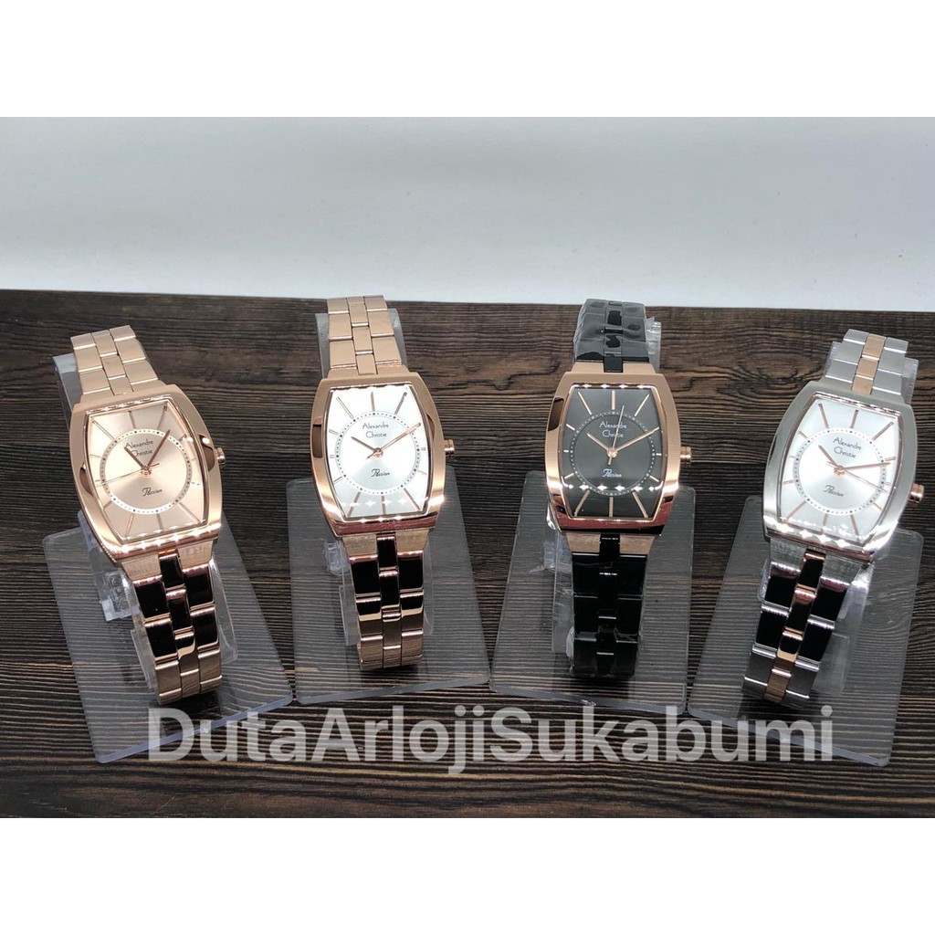 Jam Tangan Wanita Alexandre Christie 2895LH Stainless Steel