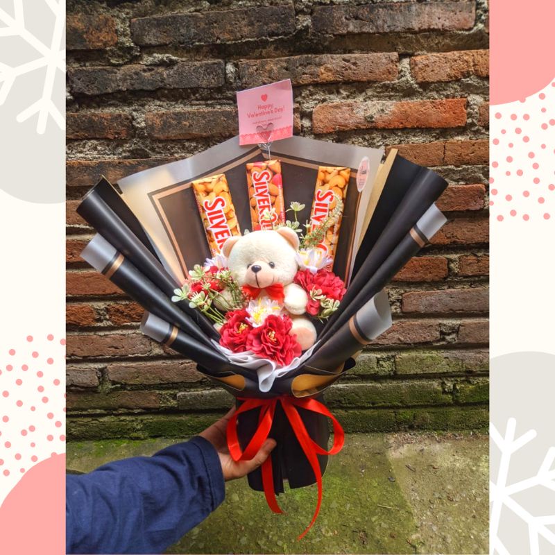 

BOUQUET CUSTOM/ BUKET COKLAT / BOUQUET SILVERQUEEN