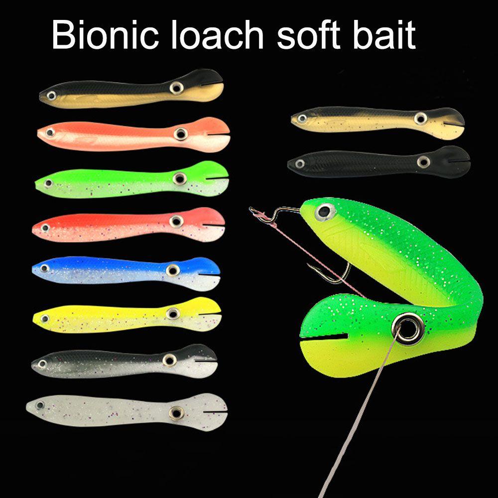 TOP 5pcs Umpan Palsu Ikan Alat Umpan Buatan Fishing Tackle Bionic Loach