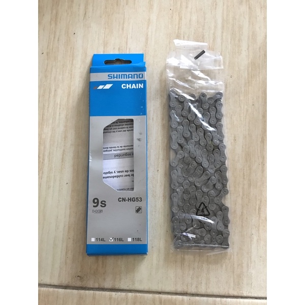 Chain rantai shimano HG53 9 speed 116L original