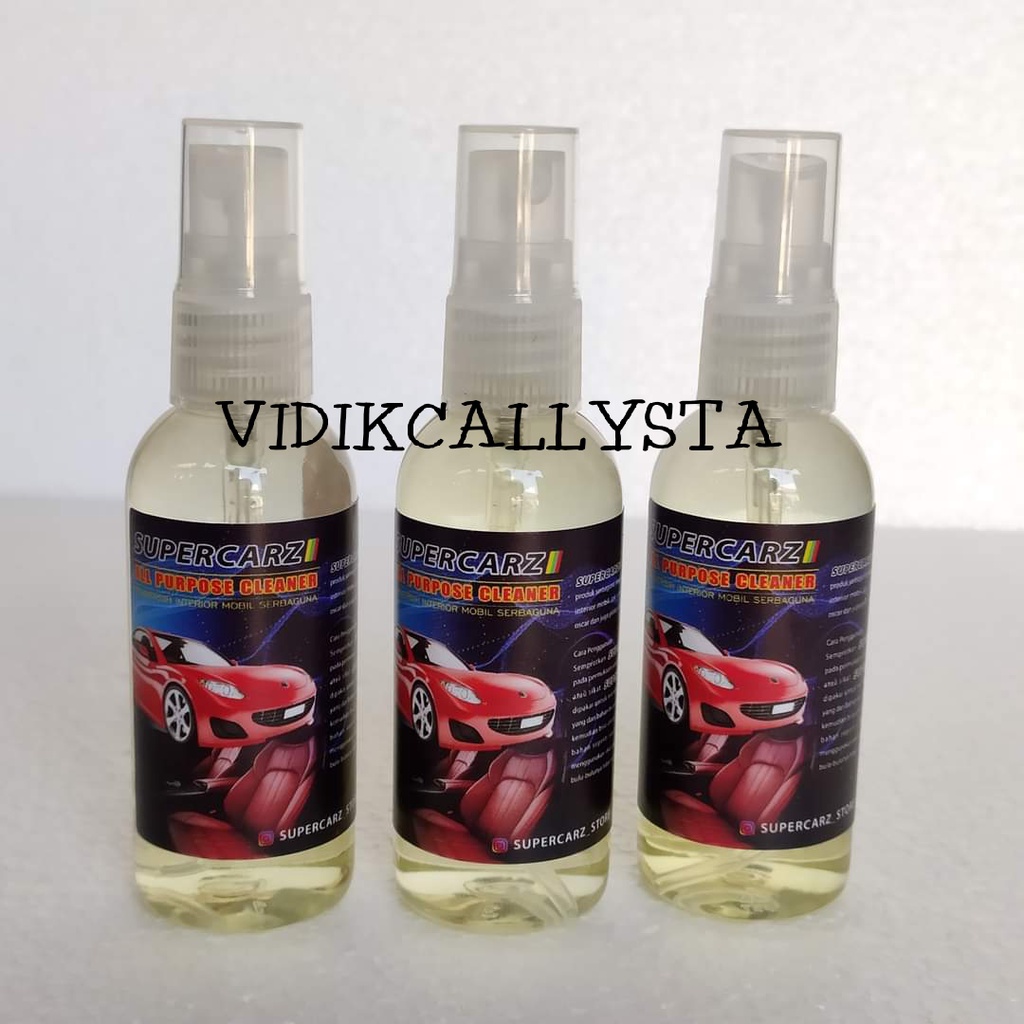 SUPERCARZ ALL PURPOSE CLEANER PEMBERSIH INTERIOR MOBIL SERBAGUNA