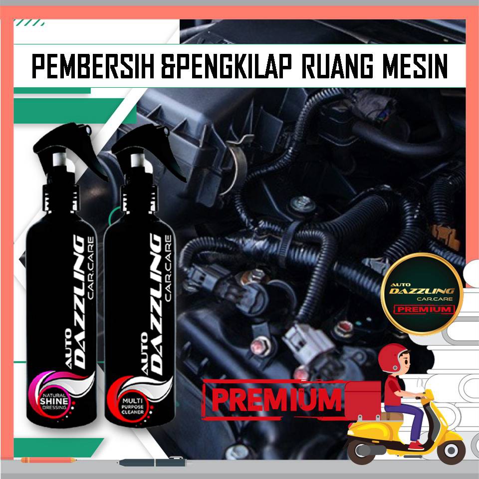 Pengkilap Pembersih Mesin Mobil Semir Ban Pengkilap Penghitam Ban Mobil Pembersih Jok Kulit Mobil