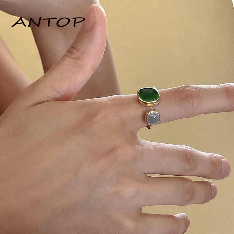 Cincin Model Terbuka Dapat Disesuaikan Untuk Wanita