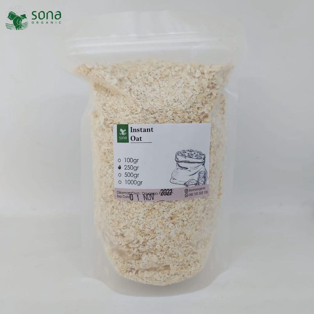 

Instant Oat Australia 250gr - Sona - Oat - Oatmeal