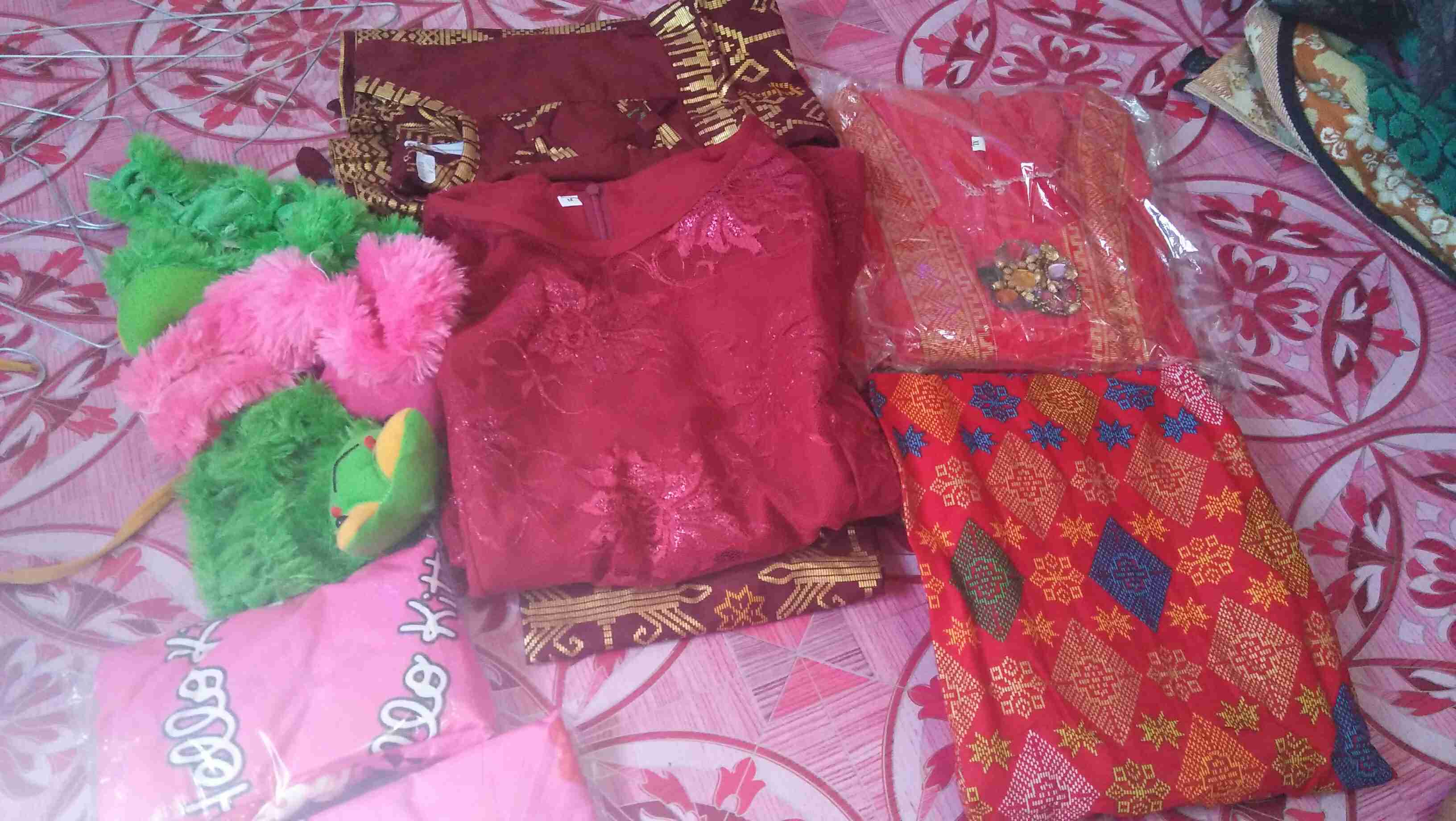 Qnunbatik Batik Family/keluarga Rok N Blus Viona Kidang