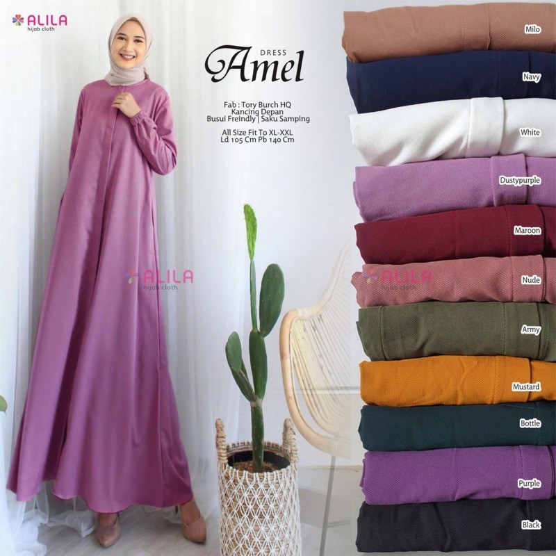 Gamis Amel Maxy by Alila Original Toryburch
