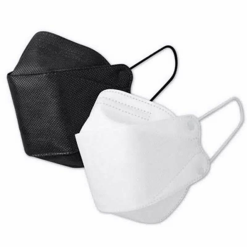 Masker KF94 Korea Masker Dewasa Duckbill Isi 10pcs Packing Plastik Polos