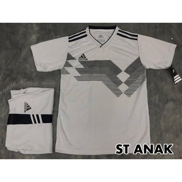 Baju Bola Anak/Kaos Bola Anak/Setelan Jersey Anak Jerman Abu