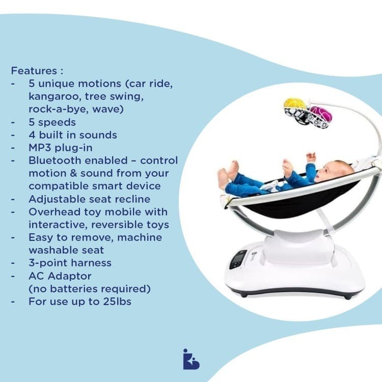 4moms Mamaroo | Ayunan Bayi | Bouncer Bayi