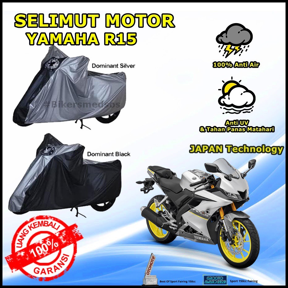 Selimut Motor Yamaha R15 V2 / Kemul Motor Gear R15 V3
