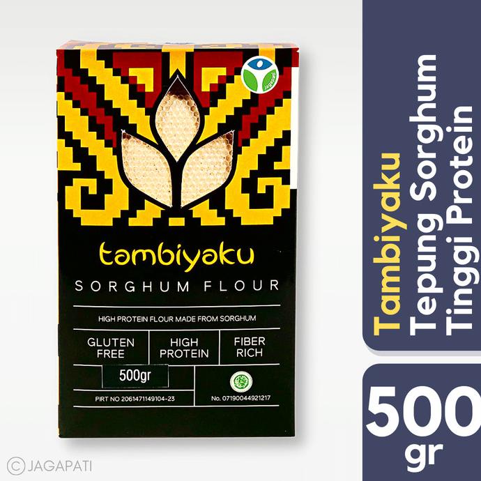 

Tambiyaku - Tepung Sorghum 500gr - Gluten Free - Tepung Sehat - Tepung
