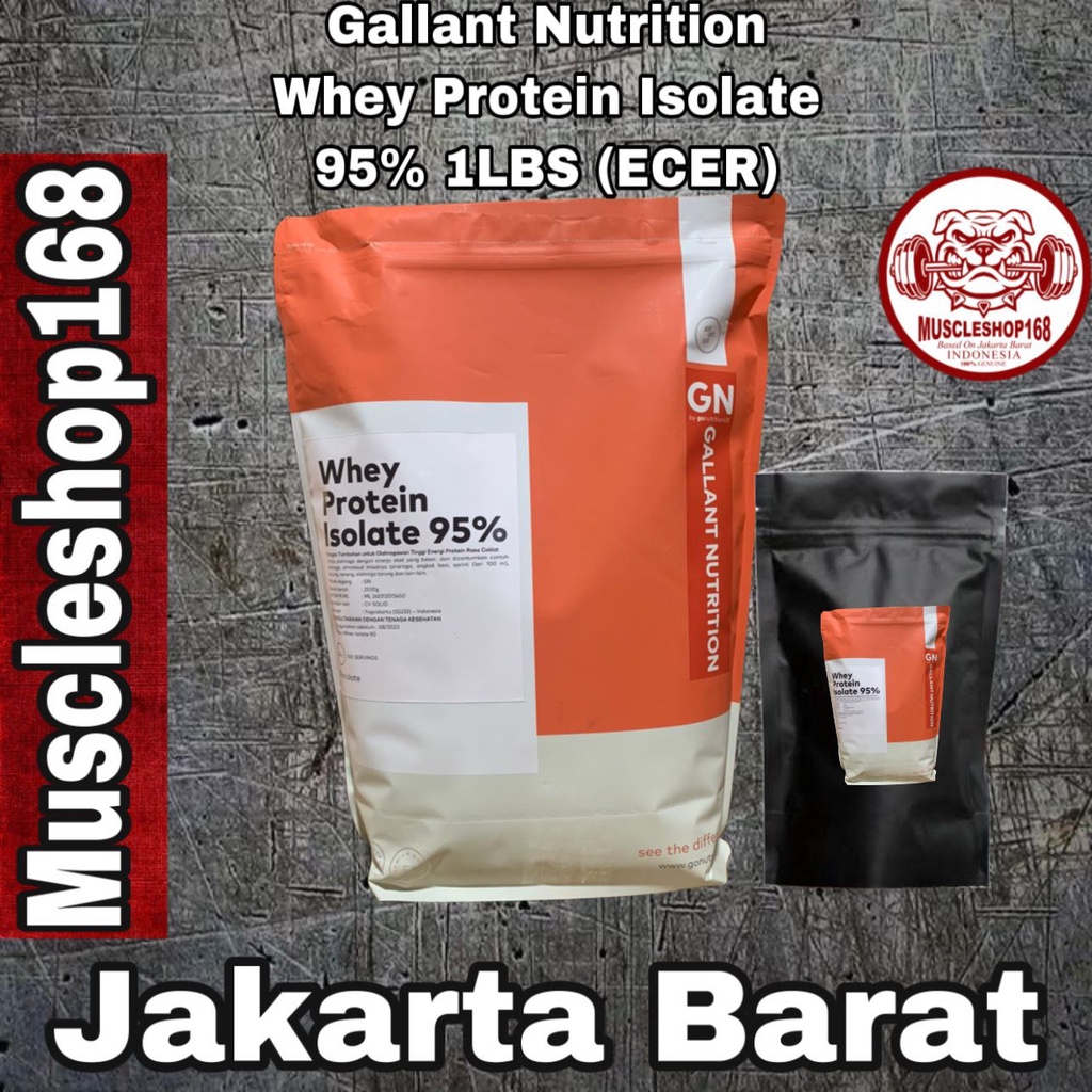 GN Gallant Nutrition By Go Nutrition Whey Protein Isolate 84% 500 gr