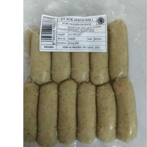 

PT. Soejasch Bali Start Chicken Sausage//Sosis Ayam Original