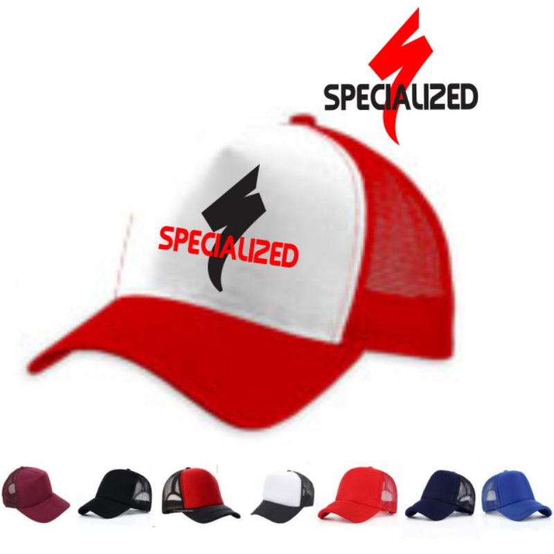 Topi Jaring topi sepeda SPECIALIZED topi gowes accesoris sepeda pelindung panas