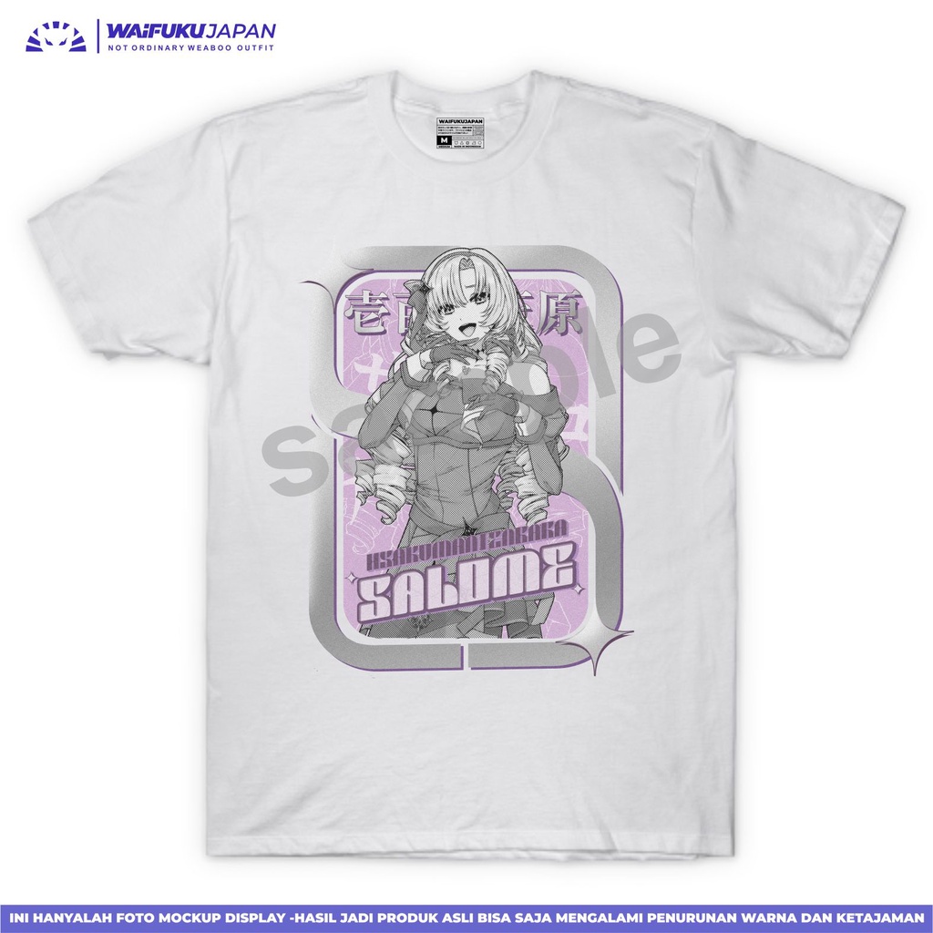 T-shirt Kaos Nijisanji JP - Hyakumantenbara Salome