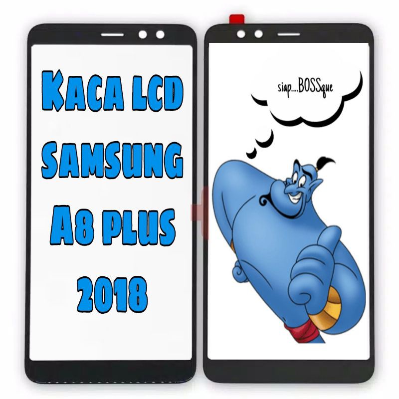 Kaca lcd Samsung A8 plus 2018 original