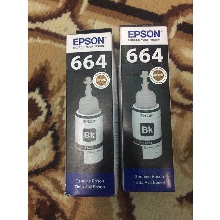 TINTA EPSON 664 BLACK ORIGINAL
