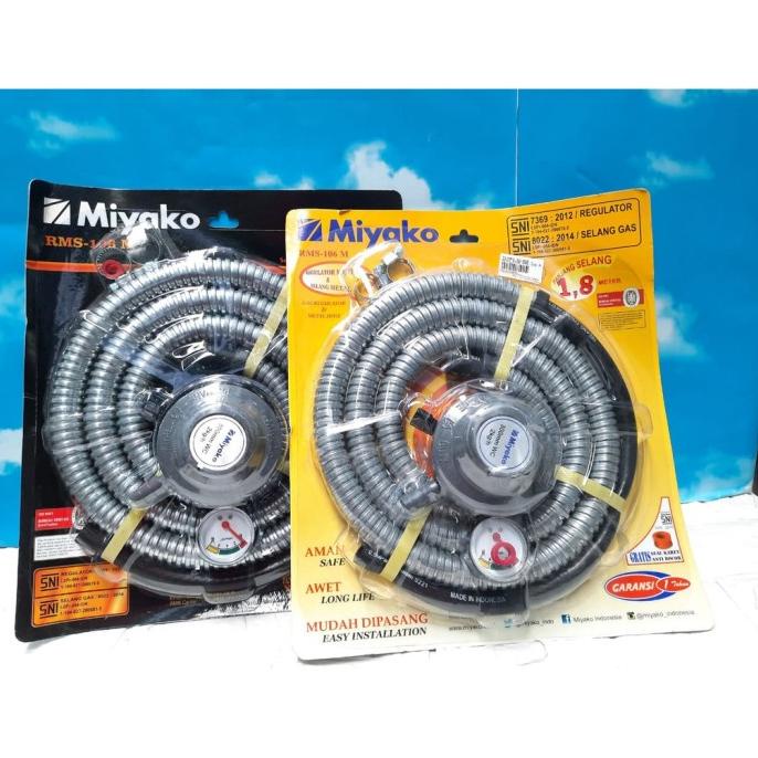 MIYAKO Regulator & Selang Gas Tekanan Rendah