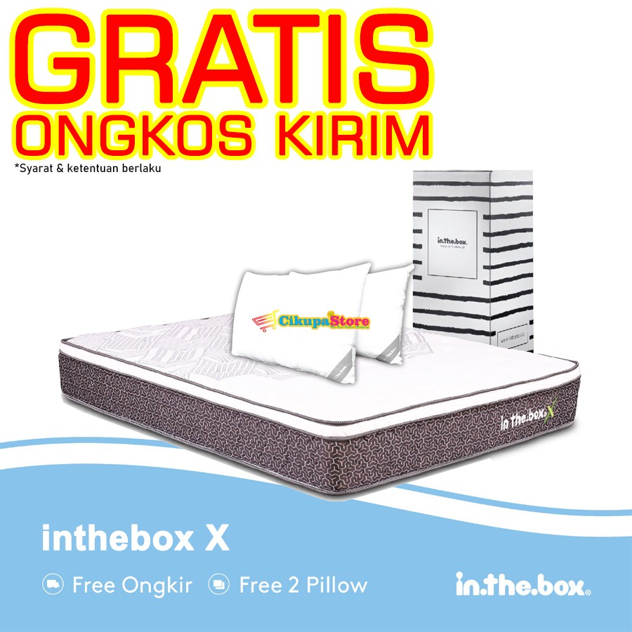 In The Box X Kasur Spring Bed 120x200 Matras Inthebox