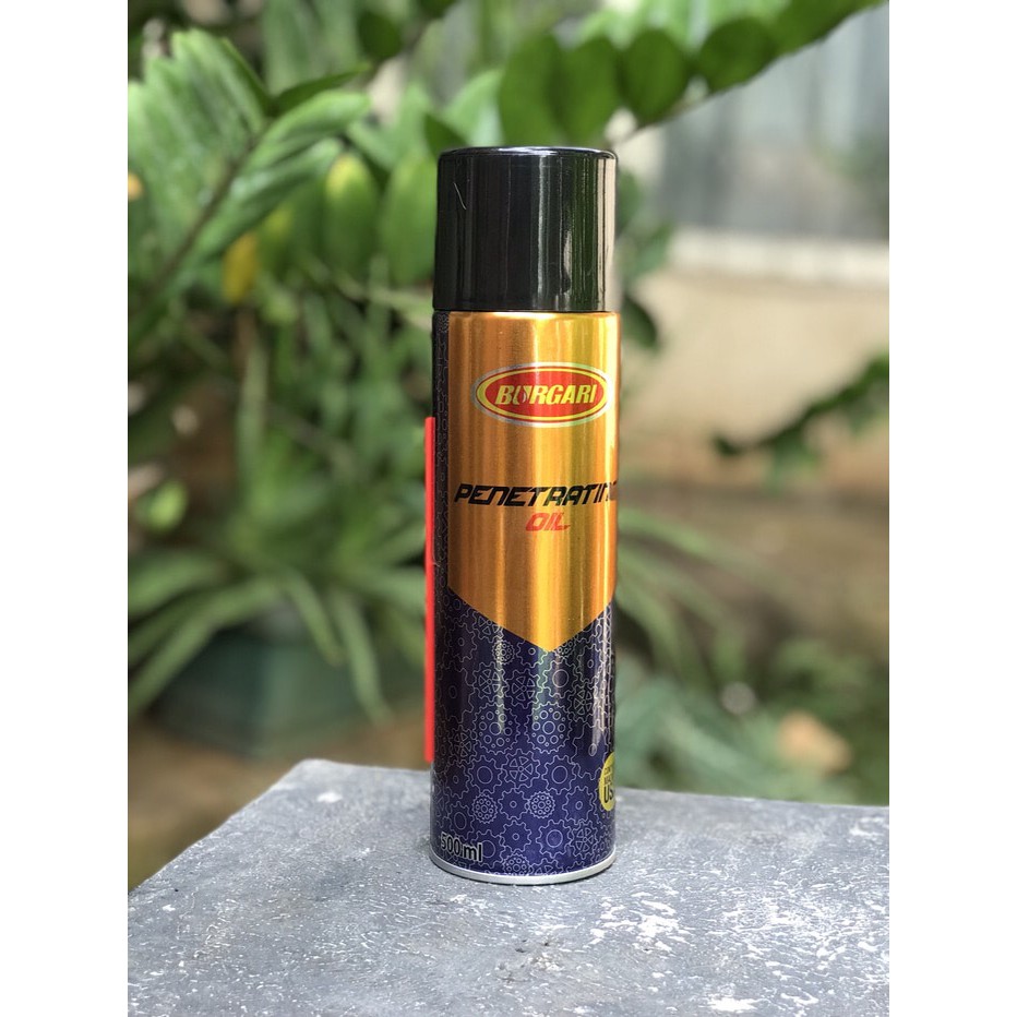 PEMBERSIH KARAT WD MERK BURGARI UKURAN 500 ML / PENETRATING OIL