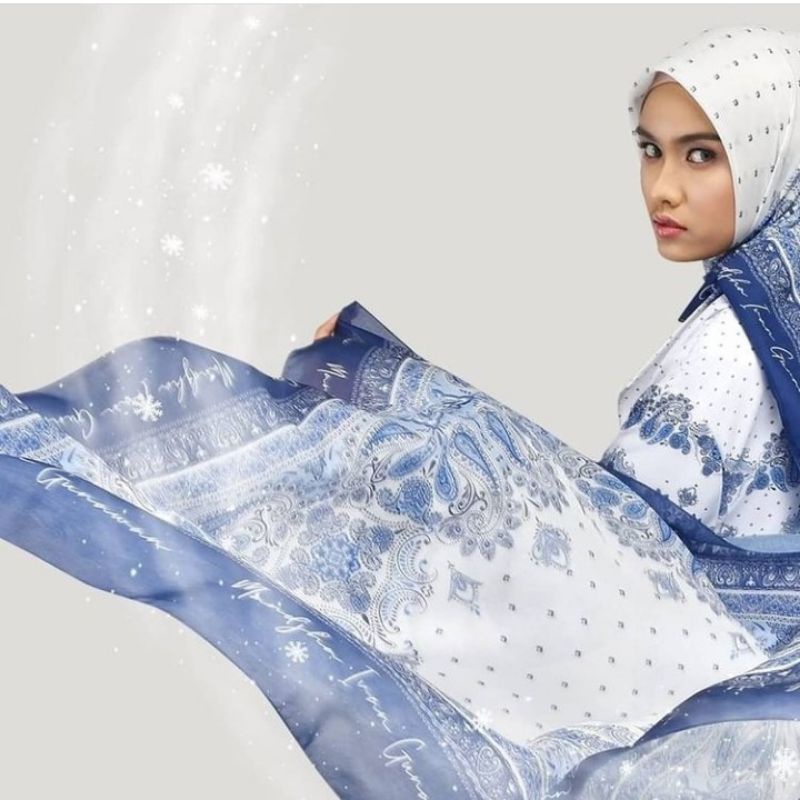 [SIAP KIRIM] HIJAB MOTIF VOAL FARSYA ADEEVA 02