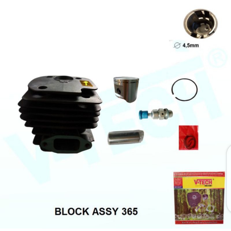 Cylinder blok husqvarna 365