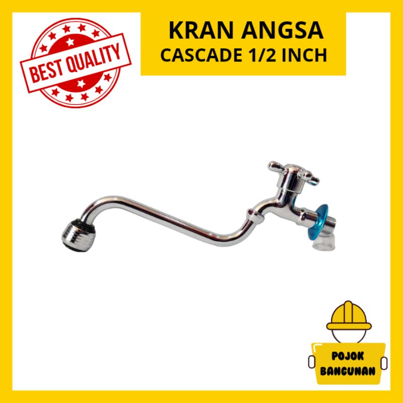 KRAN KERAN BEBEK WASTAFEL AIR CUCI PIRING TANGAN KAMAR MANDI SOWER SZINC ALLOY Cascade 3101 S-88 CH