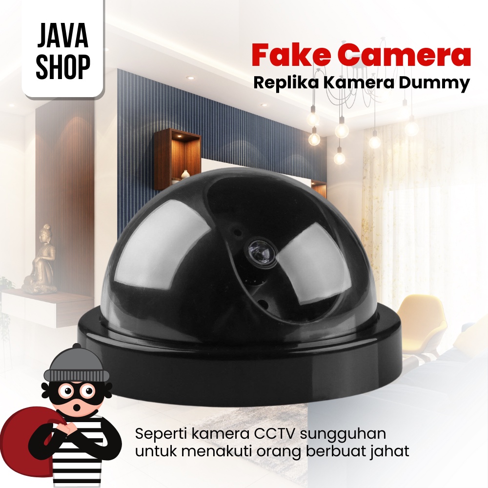 JAVASHOP Kamera CCTV Palsu Replika Kamera Dummy