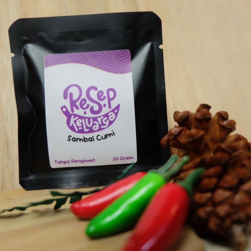 

sambal cumi sachet sambel cumi kemasan praktis 20gr