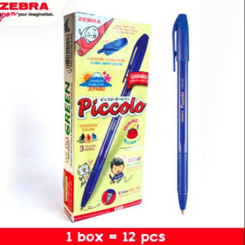 

PULPEN ZEBRA PICCOLO SEMI GEL INK 0,7mm - BIRU