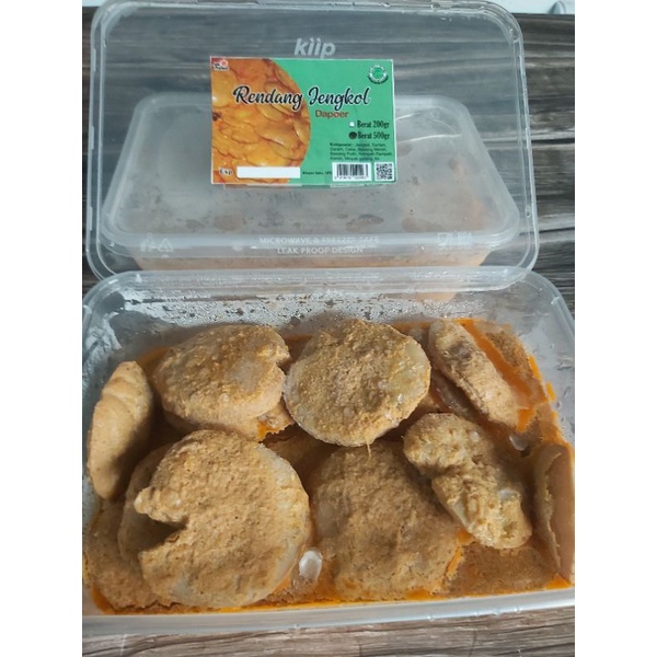 

Jengkol rendang 500 gram frozen