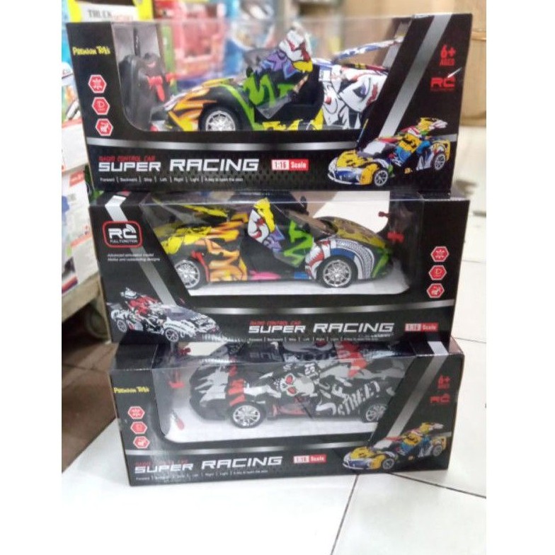 Mainan Anak Mobil RC Lamborgini Super Racing Buka Tutup Pintu