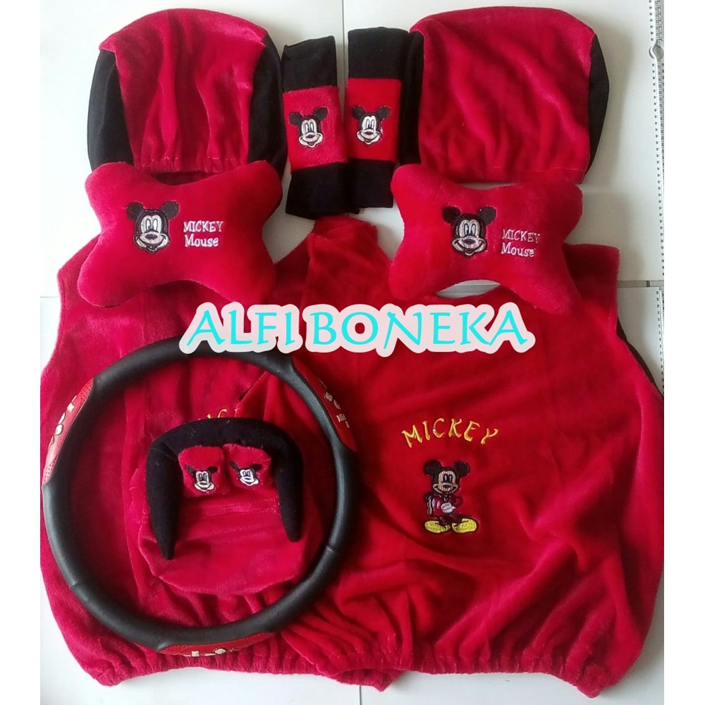 Set Bantal Mobil / Car Set 6in1 Karakter