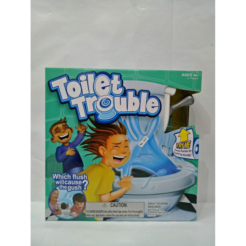 MAINAN ANAK MENYENANGKAN TOILET TROUBLE