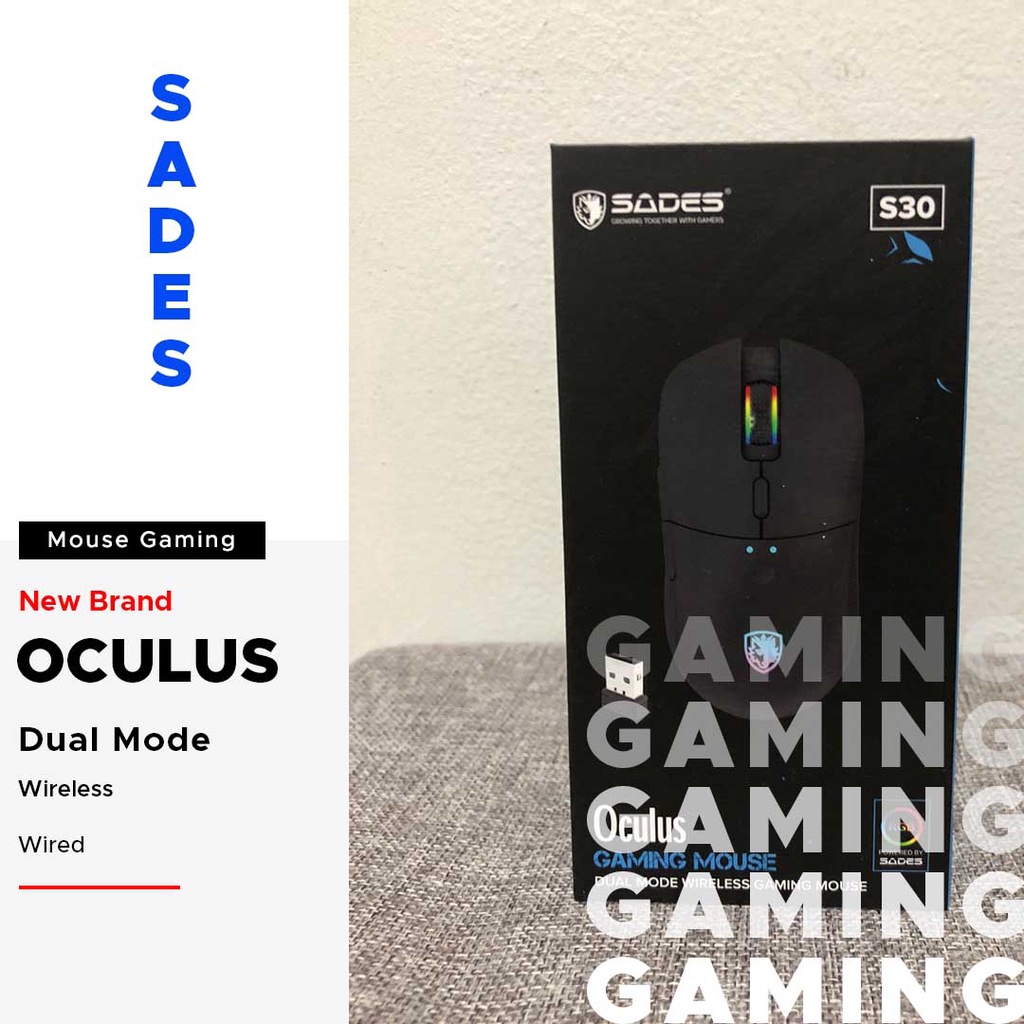 Mouse Gaming Sades Oculus S30