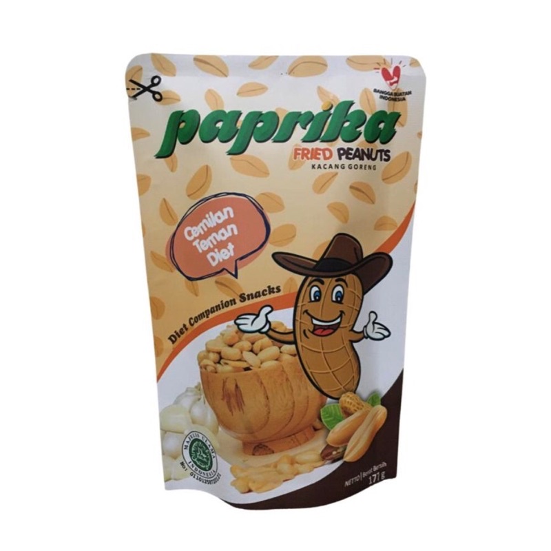 

PAPRIKA Kacang Goreng Kacang Bawang Pouch 177g