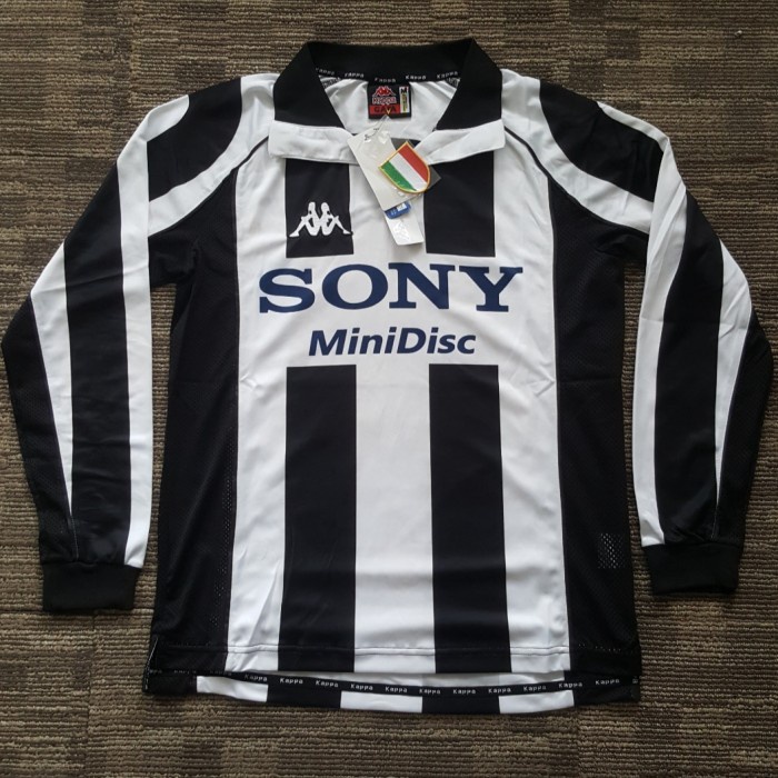 Jersey Retro Juventus Home Lengan Panjang 1997/98
