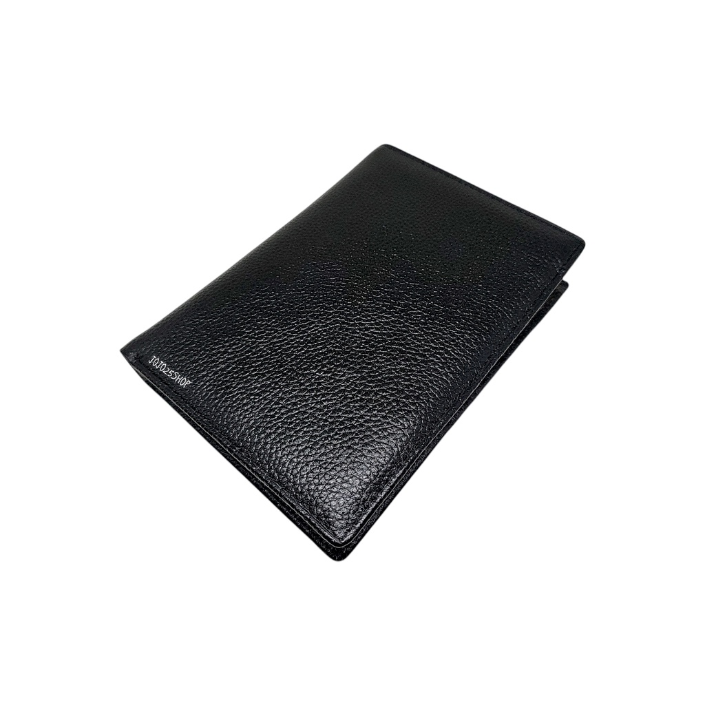 DOMPET KARTU BESAR / BOOK CARD HOLDER KULIT ASLI PRIA WANITA HITAM TLB