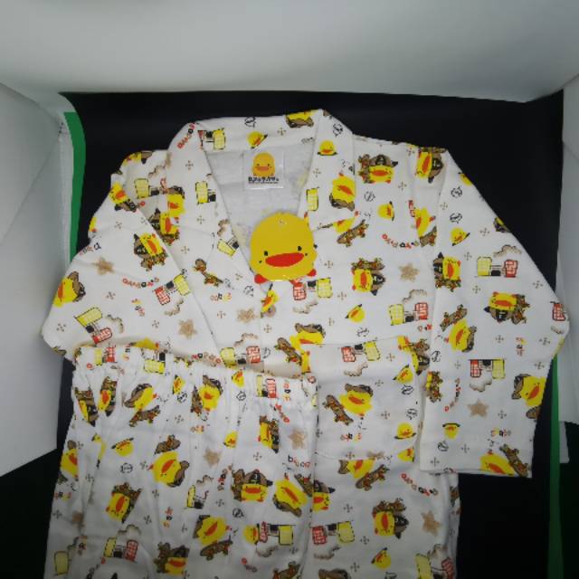 Baju tidur bayi berkerah umur 1-3 Tahun karakter