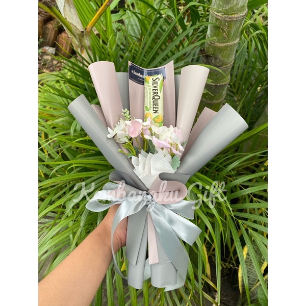 

Buket Cokelat Silverqueen isi 1pcs | Buket Coklat | buket silverqueen