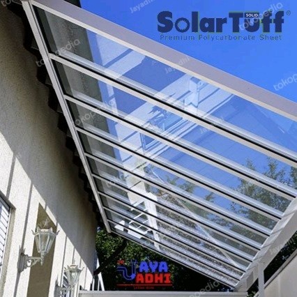 Policarbonat Solar Flat Solartuff Kanopi Solarplat