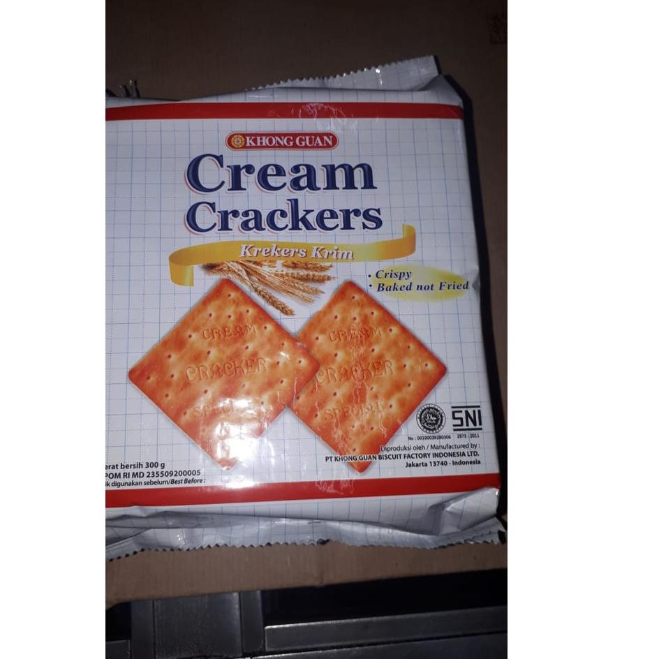 

Terlaris 7BFKM KHONG GUAN CREAM CRACKERS per pack 300gr 54 Seller