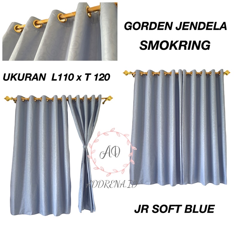 GORDEN JENDELA PENDEK SMOKRING/ HORDEN JENDELA RUMAH