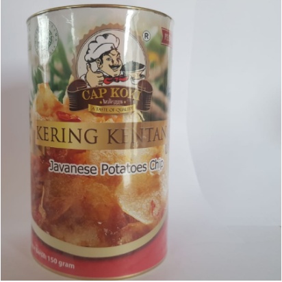 

Kering Kentang 150 gram Kemasan Tabung