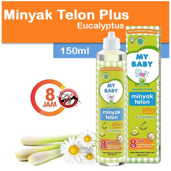 My Baby Minyak Telon Plus Eucalyptus 150ml