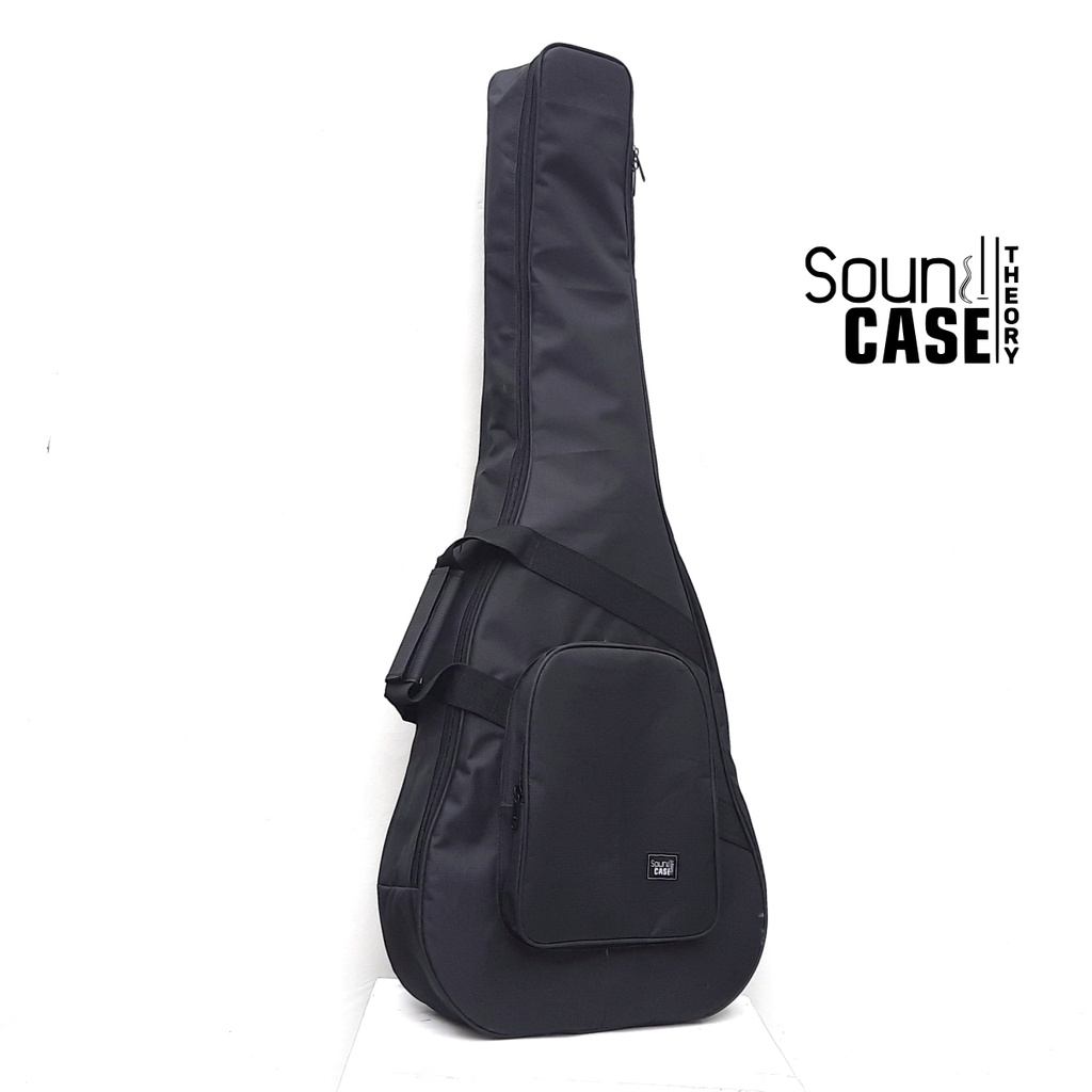 Tas Gitar 3/4 Junior Akustik / Softcase Gitar 3/4 Junior Akustik Hitam SoundCase Theory