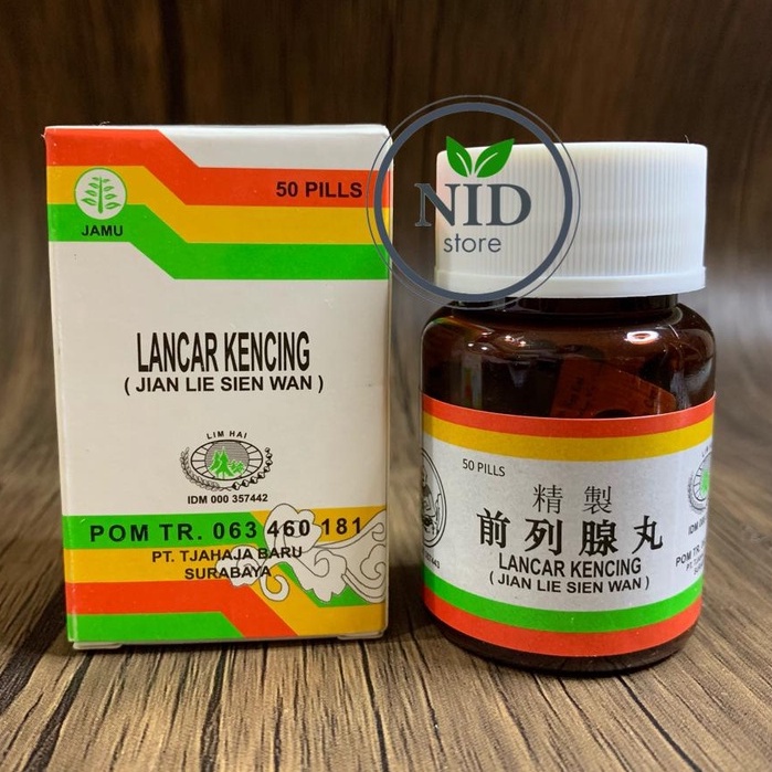 JIAN LIE SIEN WAN / OBAT PELANCAR BUANG AIR KECIL / LANCAR KENCING / ANYANG ANYANGAN / PROSTAT