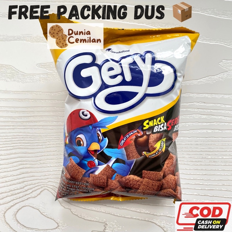 [TERMURAH!!] Gery Sereal Bantal satuan 30gr - sereal nikmat enak coklat terbaik diskon