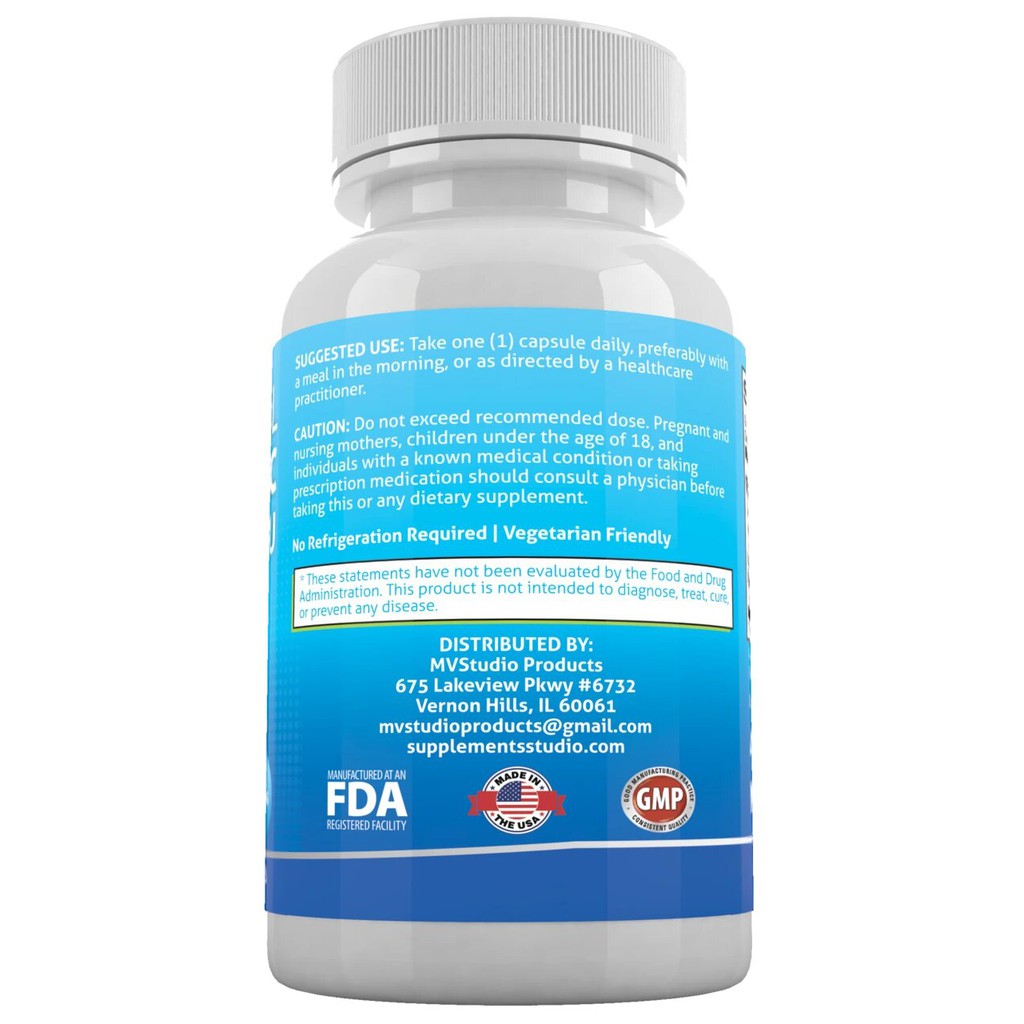 Probiotic /  Probiotik Optimal 10 strain 50 billion + Prebiotic + Enzim Supplement Studio ORI USA