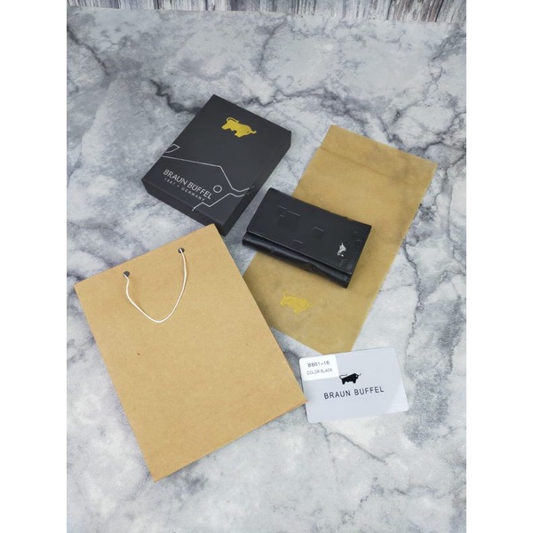 DOMPET STNK GANTUNGAN KUNCI MOBIL BRAUN BUFFEL